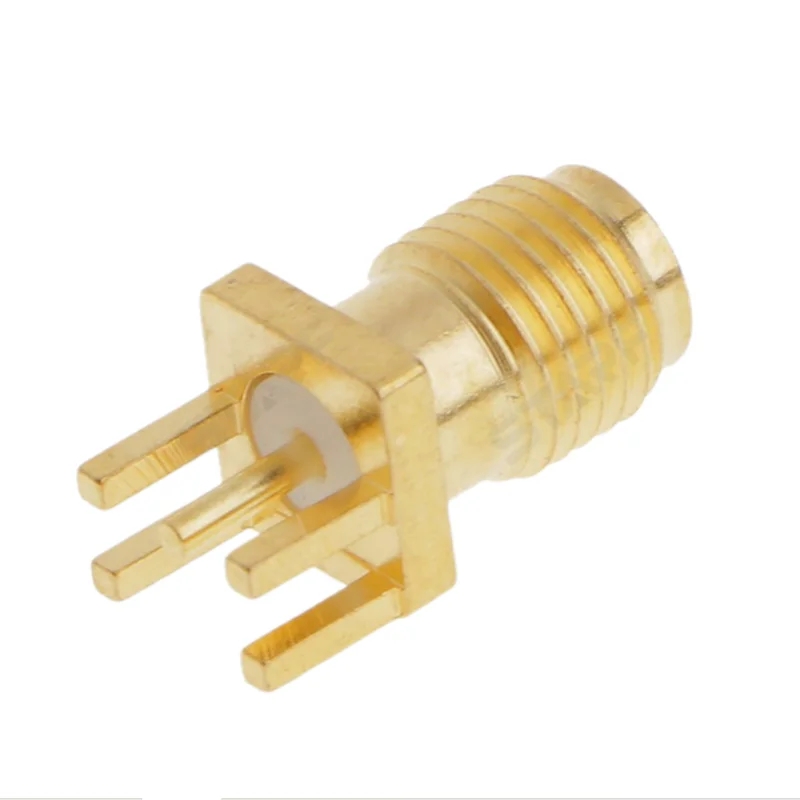 AntennaHome 2pcs DIP RF Connector,SMA-K T1.6,Telecommunication for All RF transmit/receiver communication system;~6GHz AHCG.203