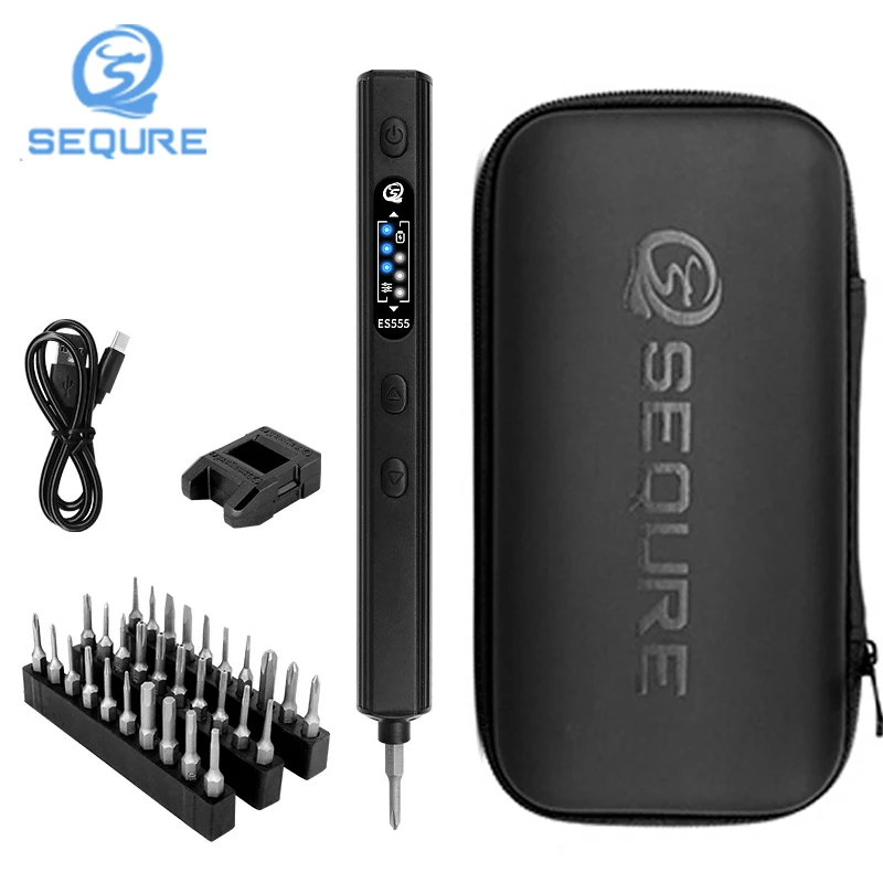 

Sequre Es555 Smart Screwdriver With Electric & Manual Modes, Support Fixed / Automatic Working Modes,suitable For Drone Assembly