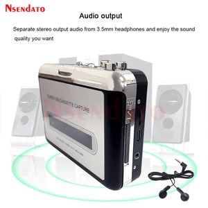 Pemutar Kaset USB C Portabel Pita Perekam ke konverter mp3 Tipe C ke Kaset USB Menangkap Pemutar Radio Musik Audio Musik 10 kaset penjualan terbaik usb - №