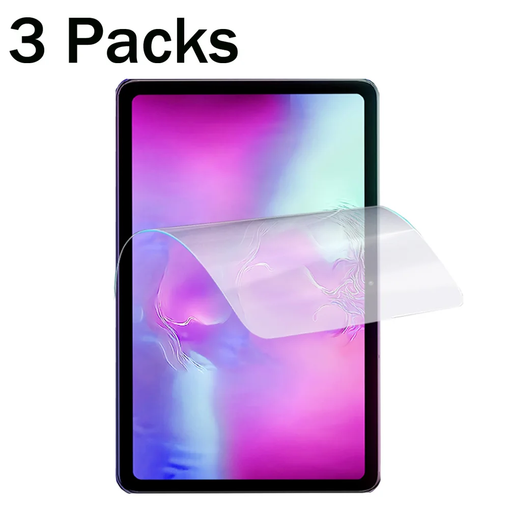 

3 Packs Soft PET screen protector for Alldocube iPlay 40 pro For iPlay 40 H 10.4 inches tablet protective film