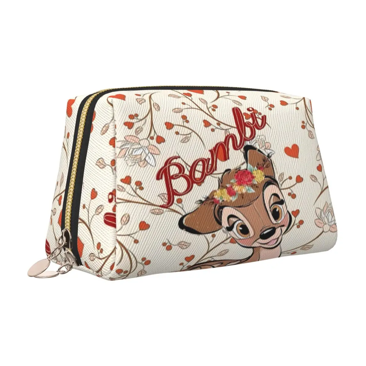 Girl Bambi Humper Cosmetic Bags Multi-purpose Bathroom Makeup Bag For Necessaries Aesthetic Print Storage Organizers