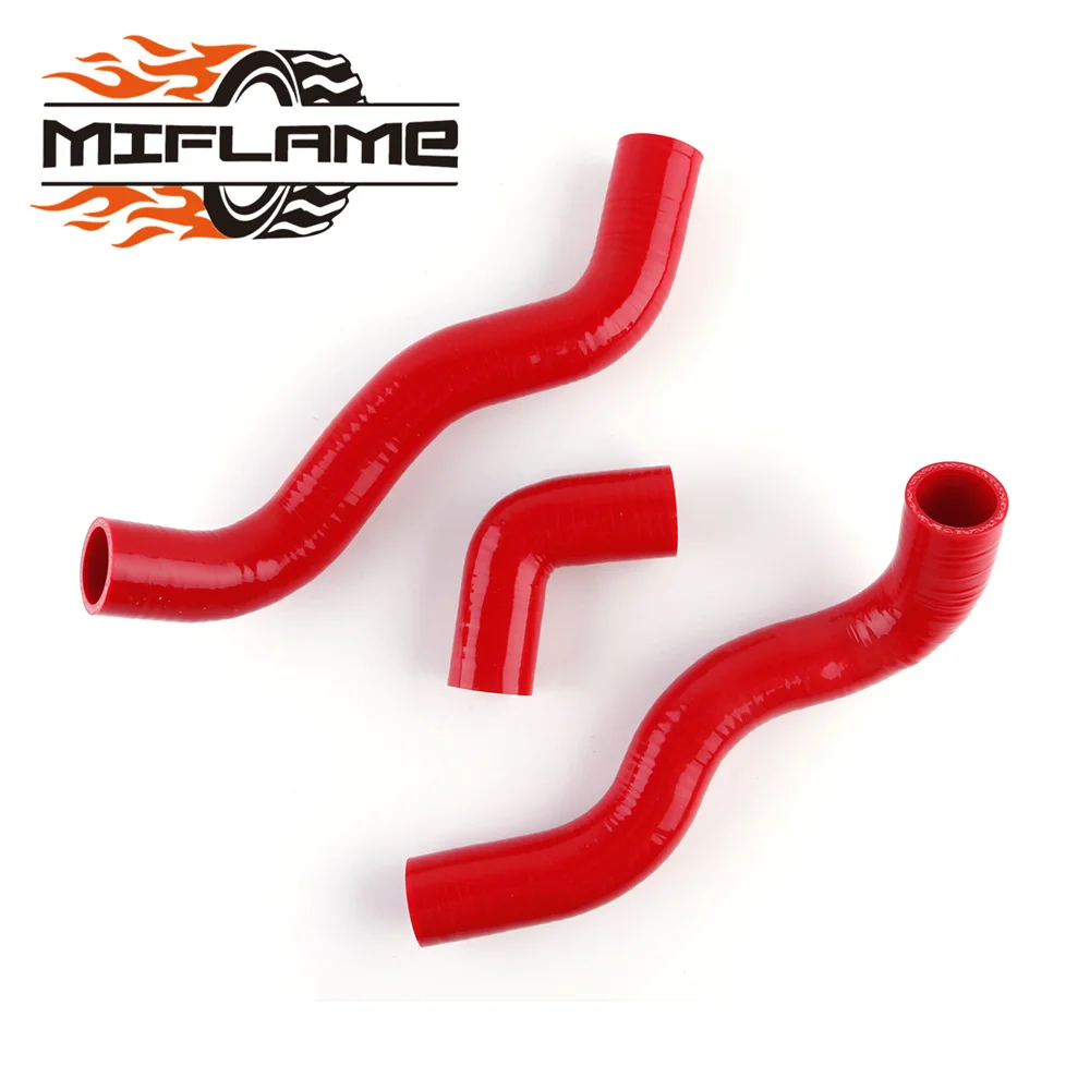 For 1985 1986 1987 1988 1989 1990 1991 Fiat Uno 1.3i Turbo MK1 Silicone Radiator Coolant Hoses Kit