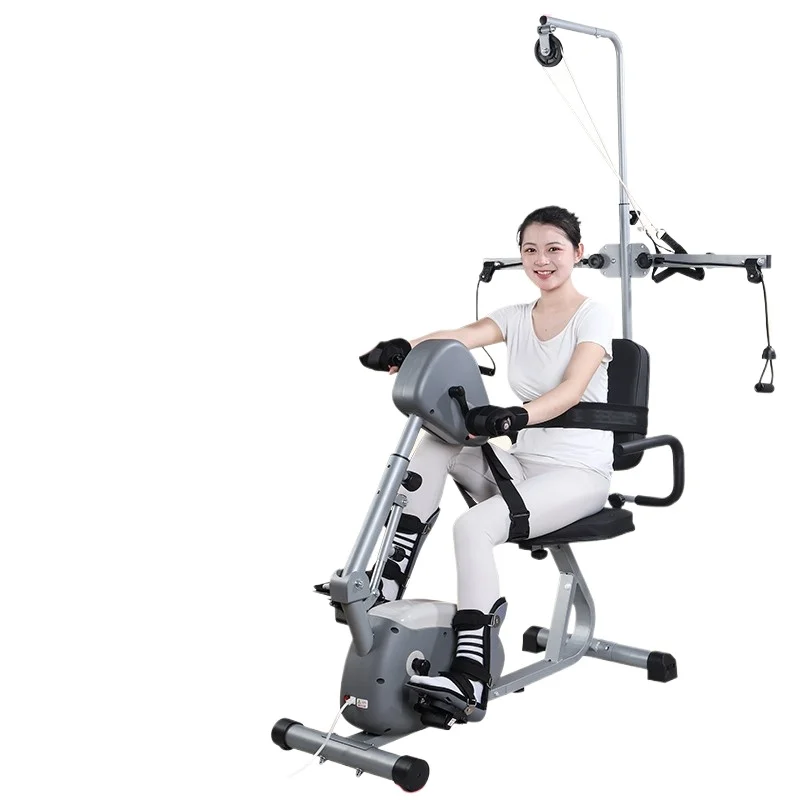 Electric rehabilitation machine, bicycle, hands, feet and legs rehabilitation training equipment, upper and lower limb pedaling