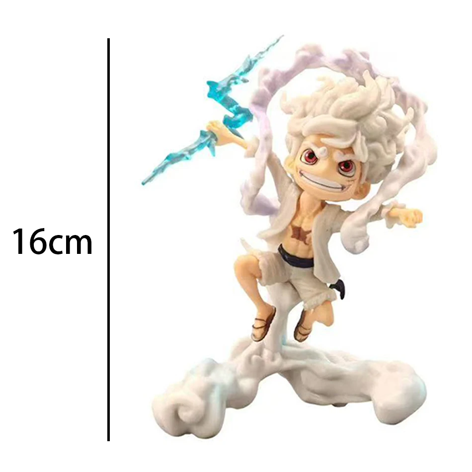 ฟิกเกอร์อนิเมะวันพีซ SD นิคา ลูฟี่ เกียร์ 5 ตื่นตัว ขนาด 16 ซม. ทำจาก PVC ของสะสม โมเดล ของตกแต่ง ของขวัญ ของเล่น