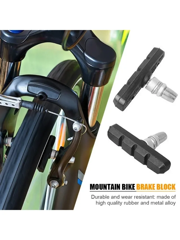 AliExpress Other 30-1 pièces durables vélo silencieux plaquettes de frein cyclisme V support de frein chaussures blocs pièces vélo en caoutchouc