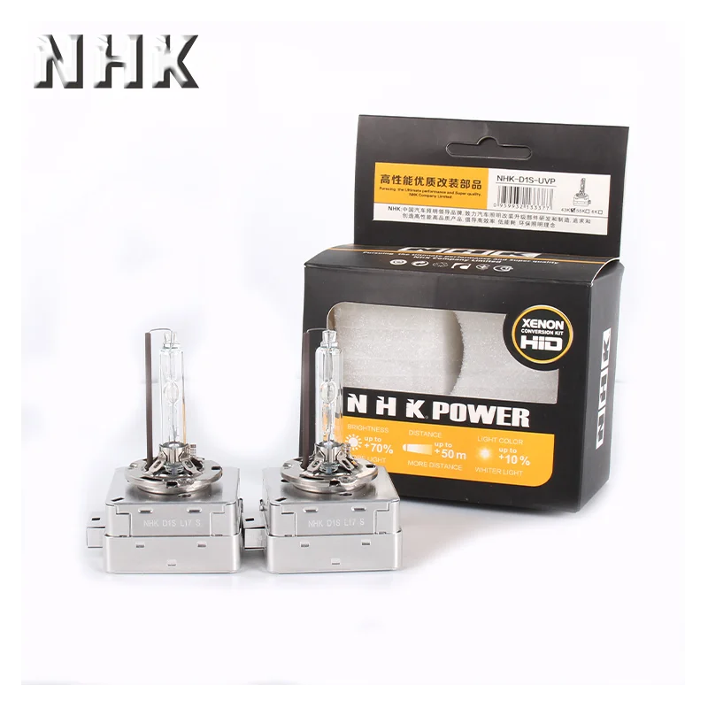 

NHK AC 12V 35W Hid Xenon Bulb D1S D3S Auto Parts Headlight 4300K 5500K 6000K Universal Car Accessories