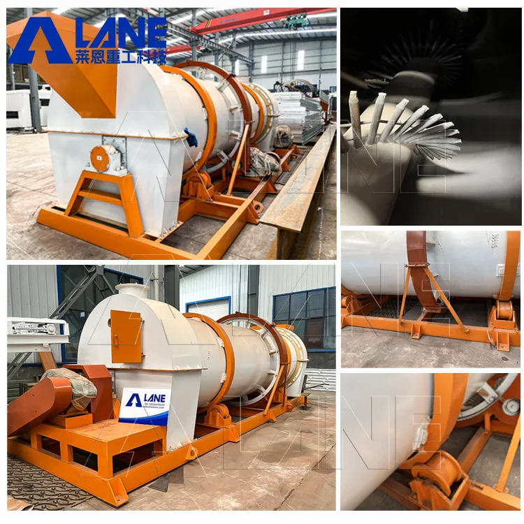 LANE 3-15T/H Soil Granulator Organic Fertilizer Machine fertilizer Granulator Organic Fertilizer Machine