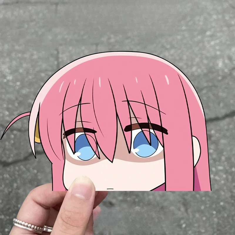 

1 шт., аниме JDM, наклейки на мотоцикл, забавные для мотоцикла, топливный бак, шлем, коробка, скутер, окно автомобиля, мультяшные водонепроницаемые виниловые наклейки