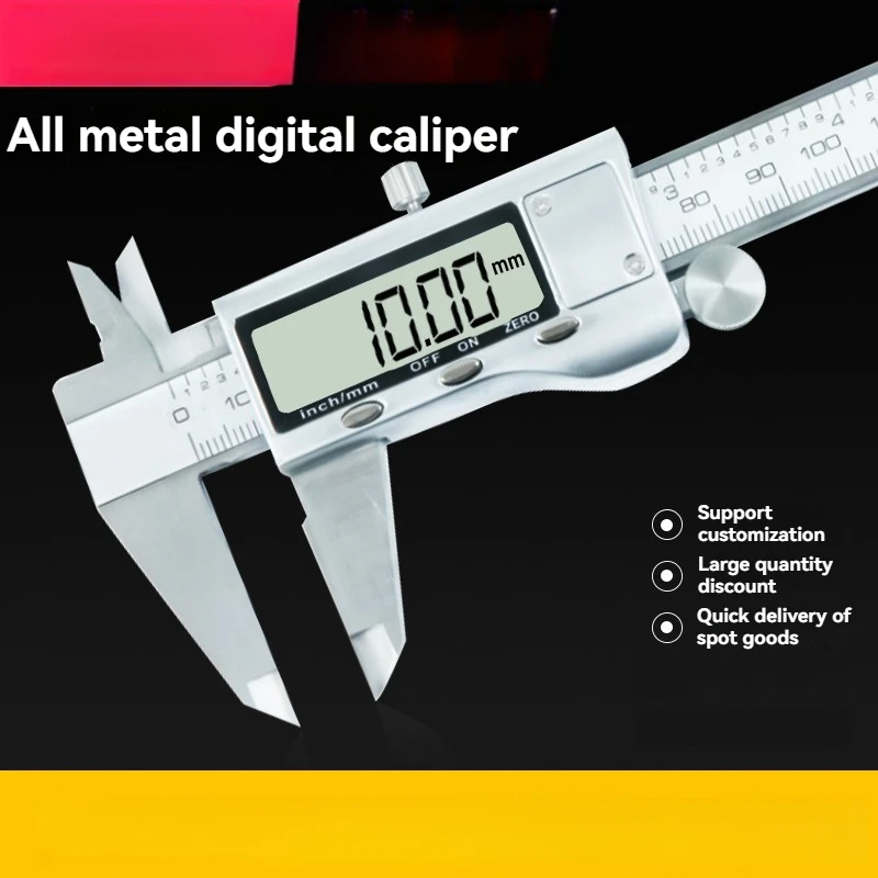 

Digital Pachometer Metal Caliper Professional Vernier Caliber Measuring Tools Electronic Ruler
