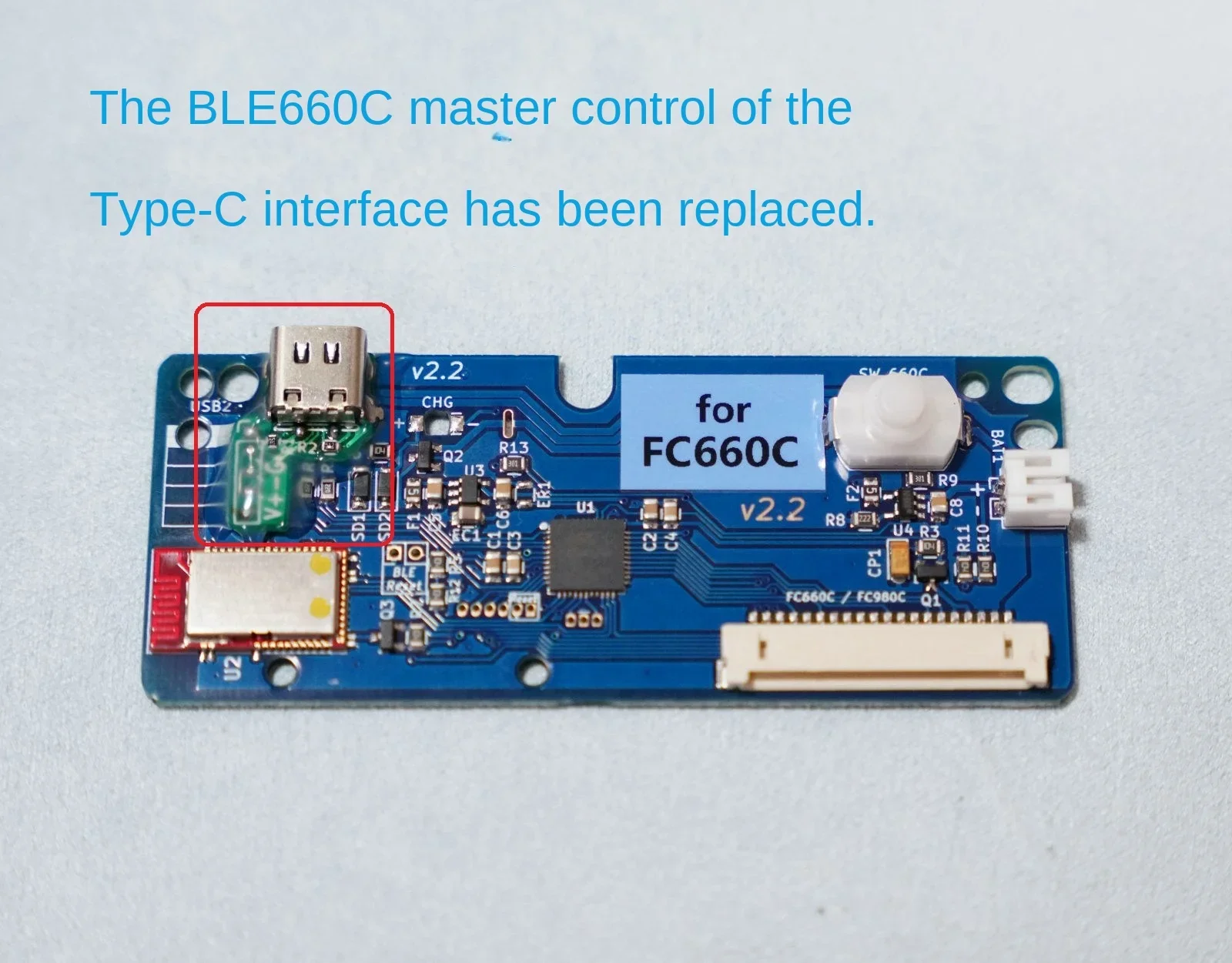 YDKB electrostatic capacitor BLE660C/980C modified Bluetooth wireless dual-mode master compatible with FC660C/980C