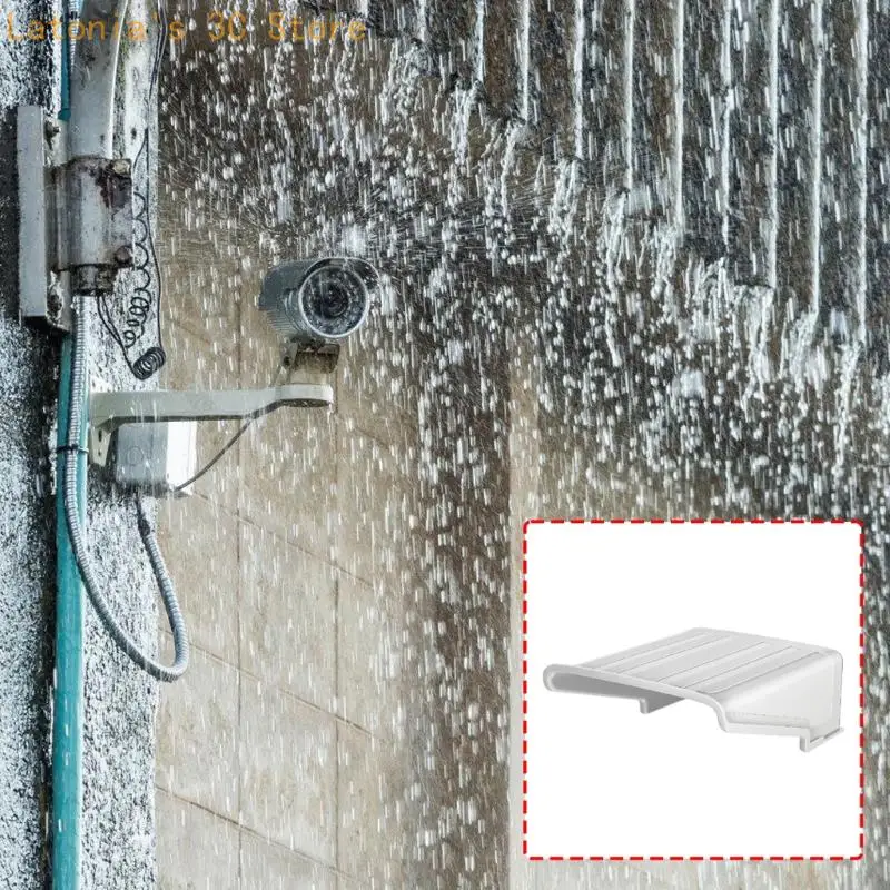Obere Abdeckung für Überwachungskameras Freien, Sonnenschutz, Regenschutz mit Wasserumleitungsdesign – Detail 9