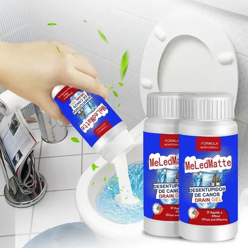 

100ML Powerful Pipe Dredging Agent Kitchen Dredge Deodorant Toilet Sink Drain Cleaner Sewer Household Cleaning Tools