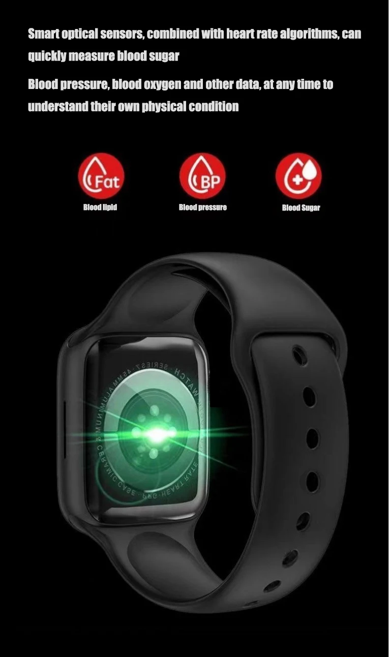 Non-Invasive 24-Hour Health Monitor for Glucose, Blood Pressure, Heart Rate and Sleep Tracking description 2