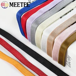 브래지어 어깨 스트랩 웨빙 테이프, 속옷 고무 리본, DIY 의류 액세서리, 8mm 재봉 탄성 밴드