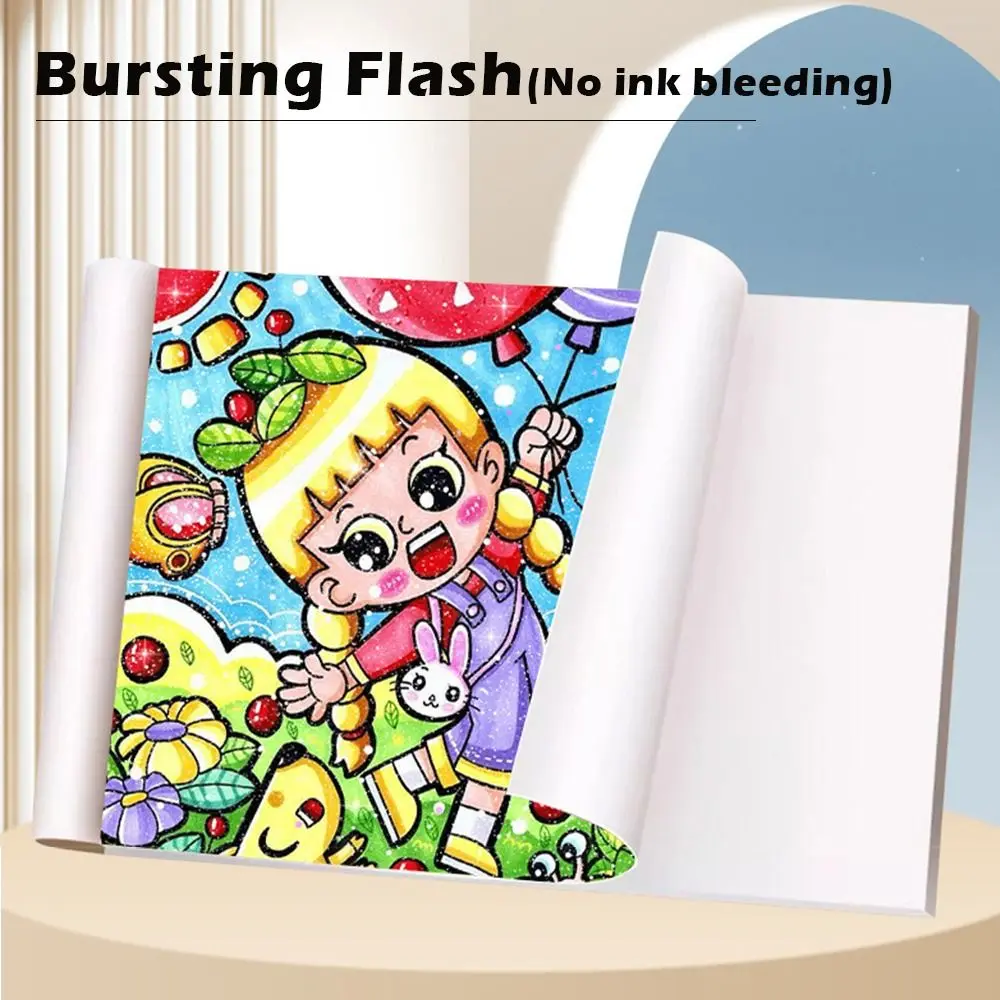 

Multi-color 72 Colors Glitter Pen Soft Head Glitter Effect Art Marker Pen Painting Brushes Art Painting