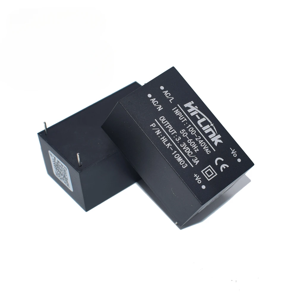 1PCS AC-DC 90-245V HLK-10M03/10m05/10M09 220V to 5V 2A 10W  intelligent household compact switching mini power supply module