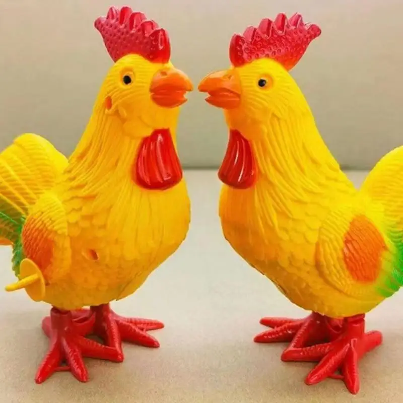 Pato de cuerda de juguete para niños, pato de cuerda de primavera para niños, juguetes creativos de pato de cuerda, estimulación, pato de primavera saltador, juguete para niños