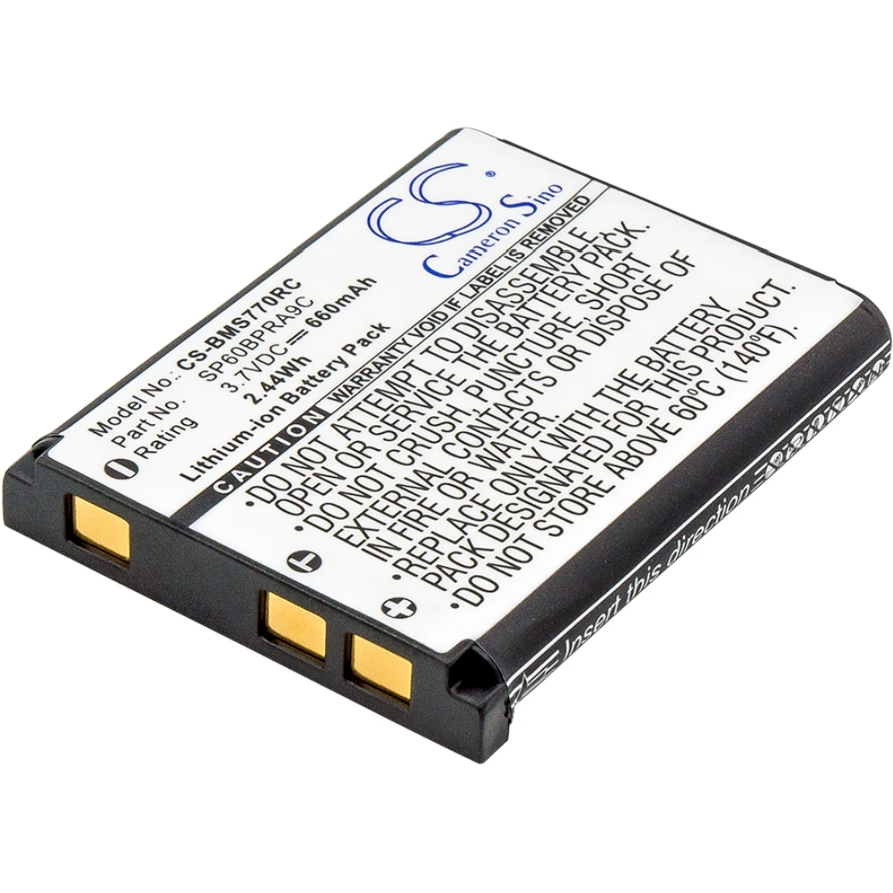 

Li-ion Cordless Phone Battery for Sony, 3.7V, 660mAh, Compatible Models: Bluetooth Laser Mouse, VGP-BMS77