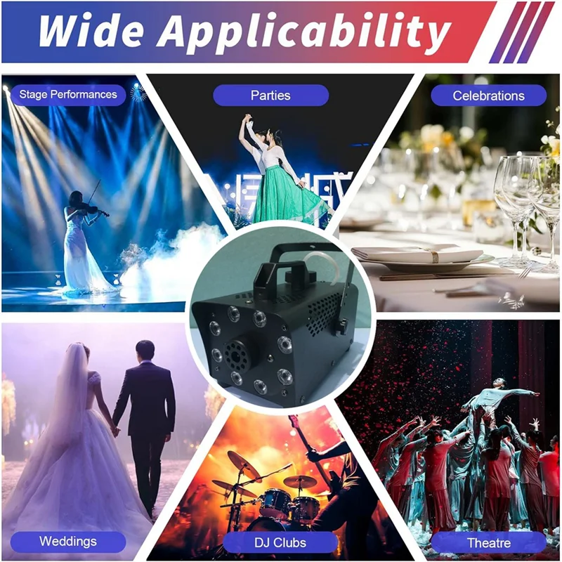 A74K-Машина для дыма с сухим льдом для свадьбы, Машина для дыма с низким положением, Машина для сценического дыма, Дым высокой плотности для клубной дискотеки