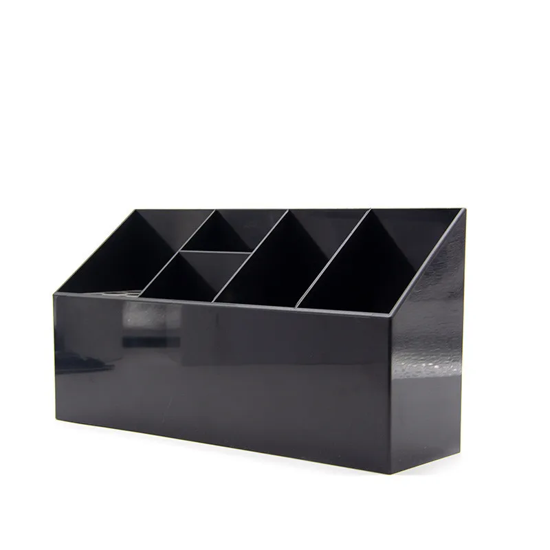 Barber Tool Storage Box 26.5x14cm Black White