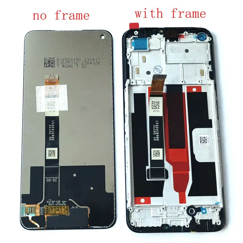 Pop для Realme 8 5g RMX3241 ЖК-экран + рамка для дигитайзера сенсорного экрана Real Me 8 5G, детали