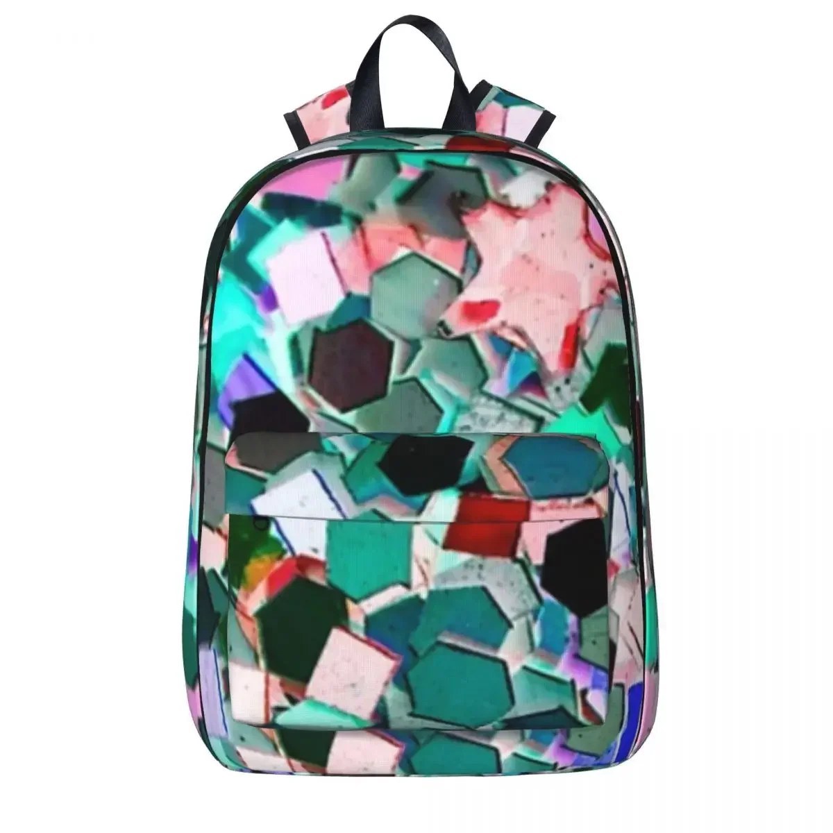 

Rainbow Birthday Woman Backpacks Boys Girls Bookbag Fashion Students School Bags Portability Laptop Rucksack Shoulder Bag