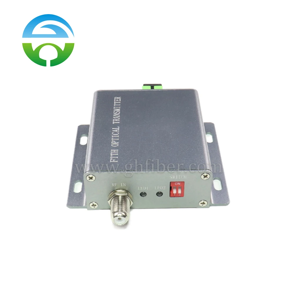 Mini 1550nm CATV+SATV Optical Transmitter Frequency 47-2150MHz Single Power Out 10dBm 5km