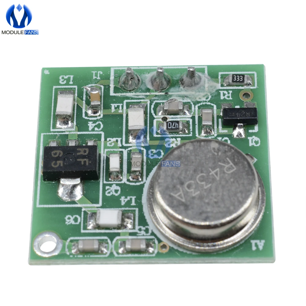 Módulo transmisor de FM inalámbrico, placa de módulo práctico de CC 9V-12V, ZF-4, 433,92 MHz, # P, 433MHZ