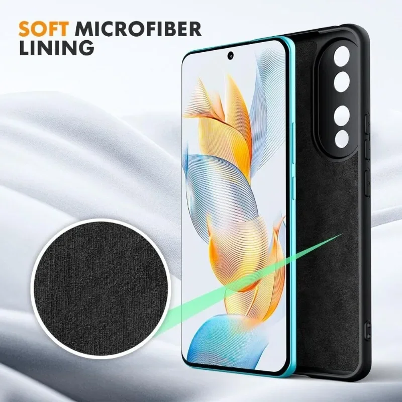 New Flexible Liquid Silicone Case For Honor X7C X6B X8B X7B X8a X7a X8 X6 4G 5G Protective Cover Bumper Capa Shell Fundas Coque