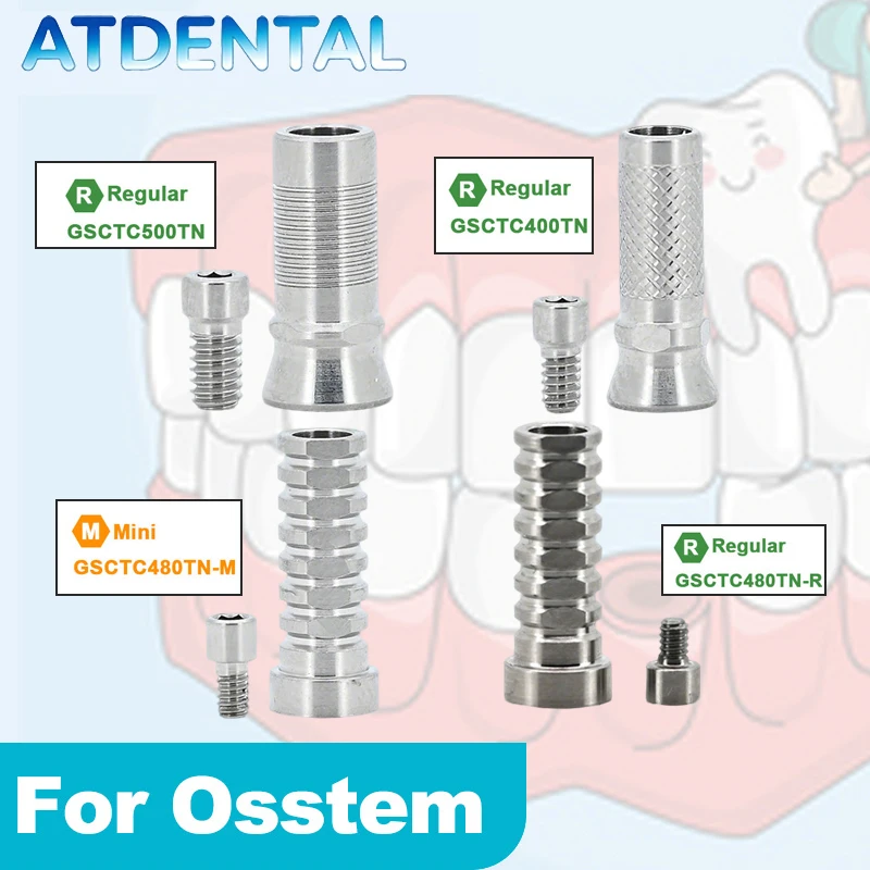 

Dental Multi Unit Temporary Abutment with Bridge Screw for Osstem Implant Components