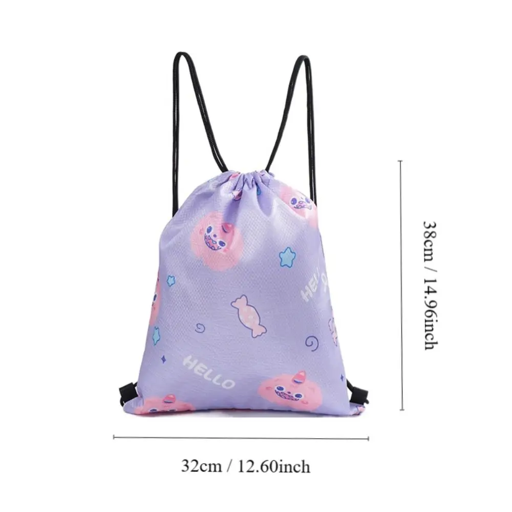 Durable Cartoon Swimming Bag Beam Mouth Portable Backpack Cute Waterproof Swimming Accessories Summer