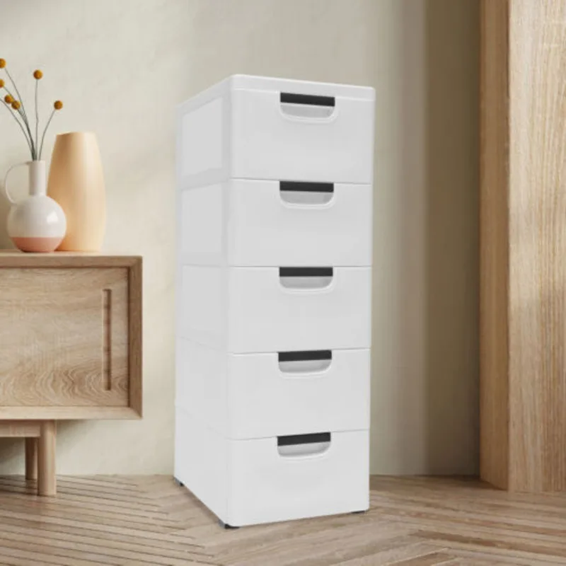 5-Drawer Storage Cabinet Vertical Clothes Organizer Dress Storage