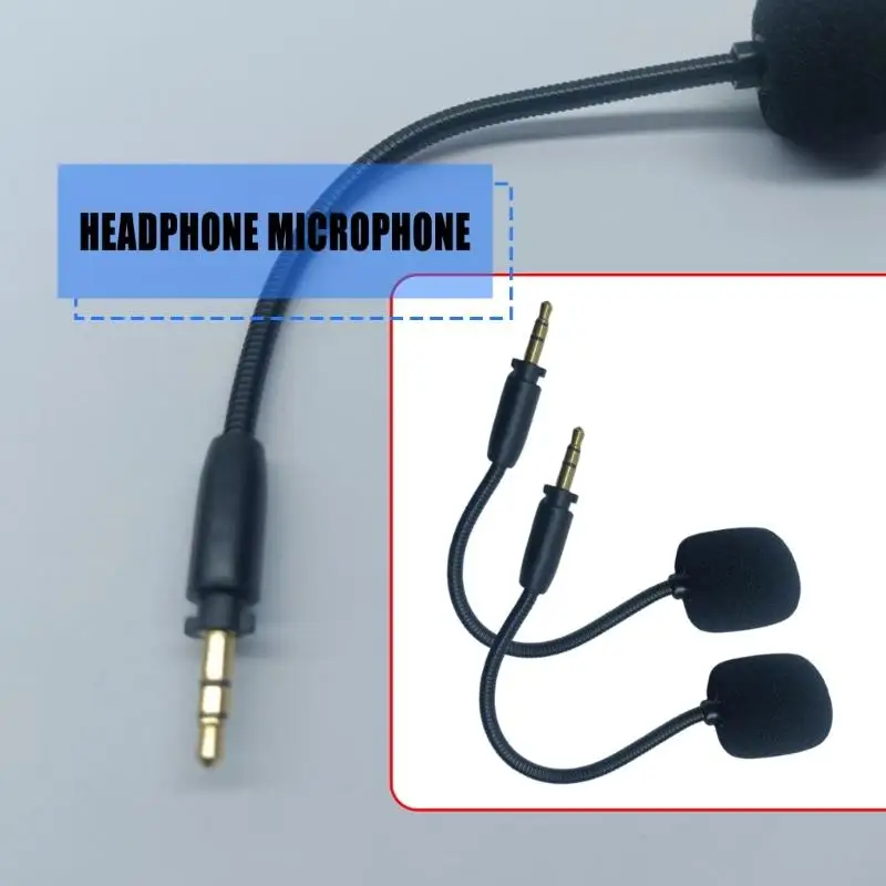 M17B Replacement Mic with Sponge Cover for G4 Gaming Headphone Black