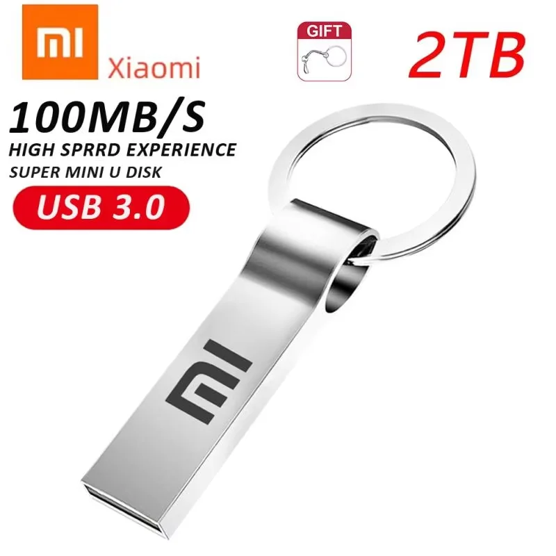 

Xiaomi USB 3.0 Flash Drive High Speed Pen Drive 2tb 1tb Usb 3. 0 Memory Stick 512gb Flash Pendrive Metal Usb Disk For Table PC