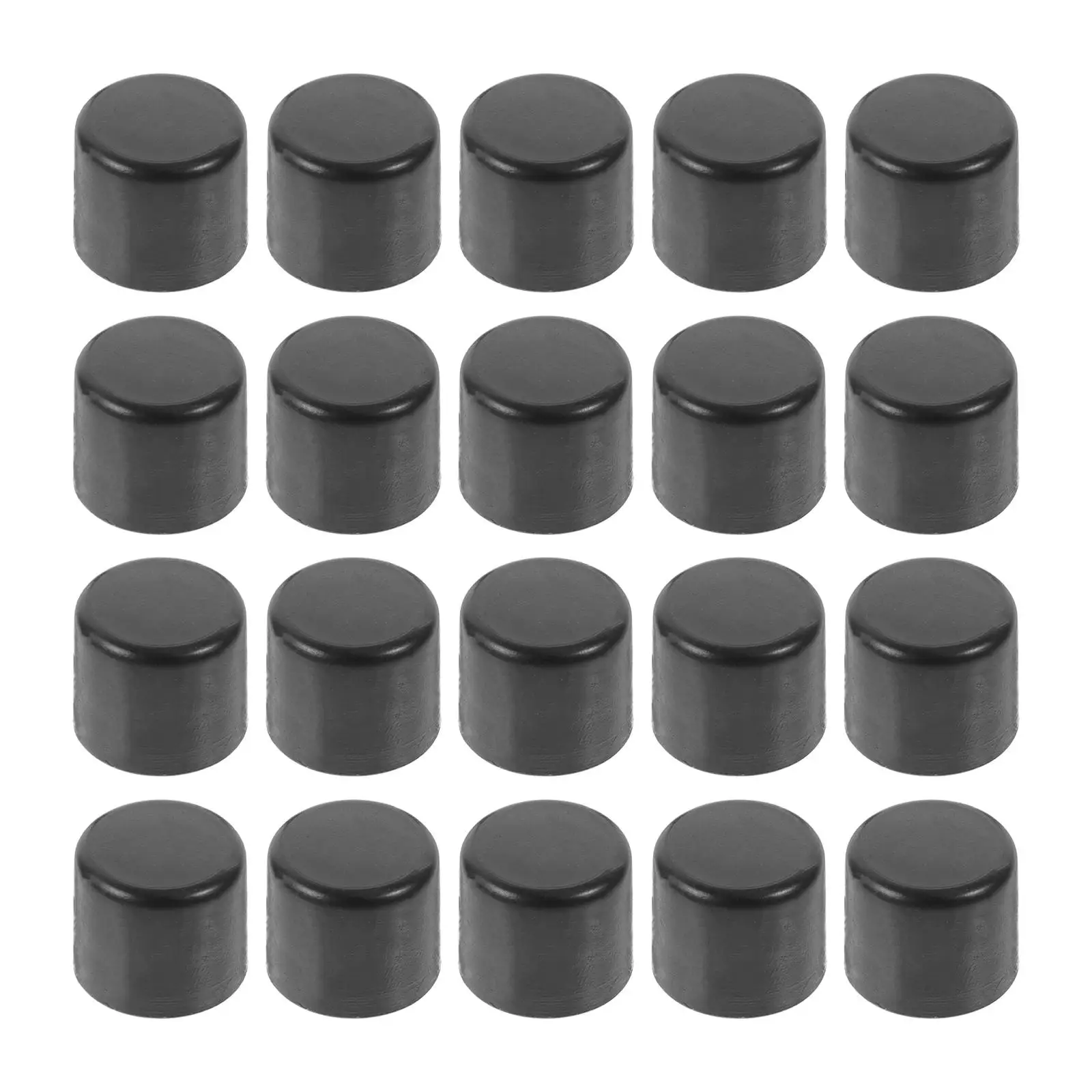 

20pcs Foosball Machine Caps Replacement Parts for 0.7m Table Football Accessories Wear Resistance Practical Long Use