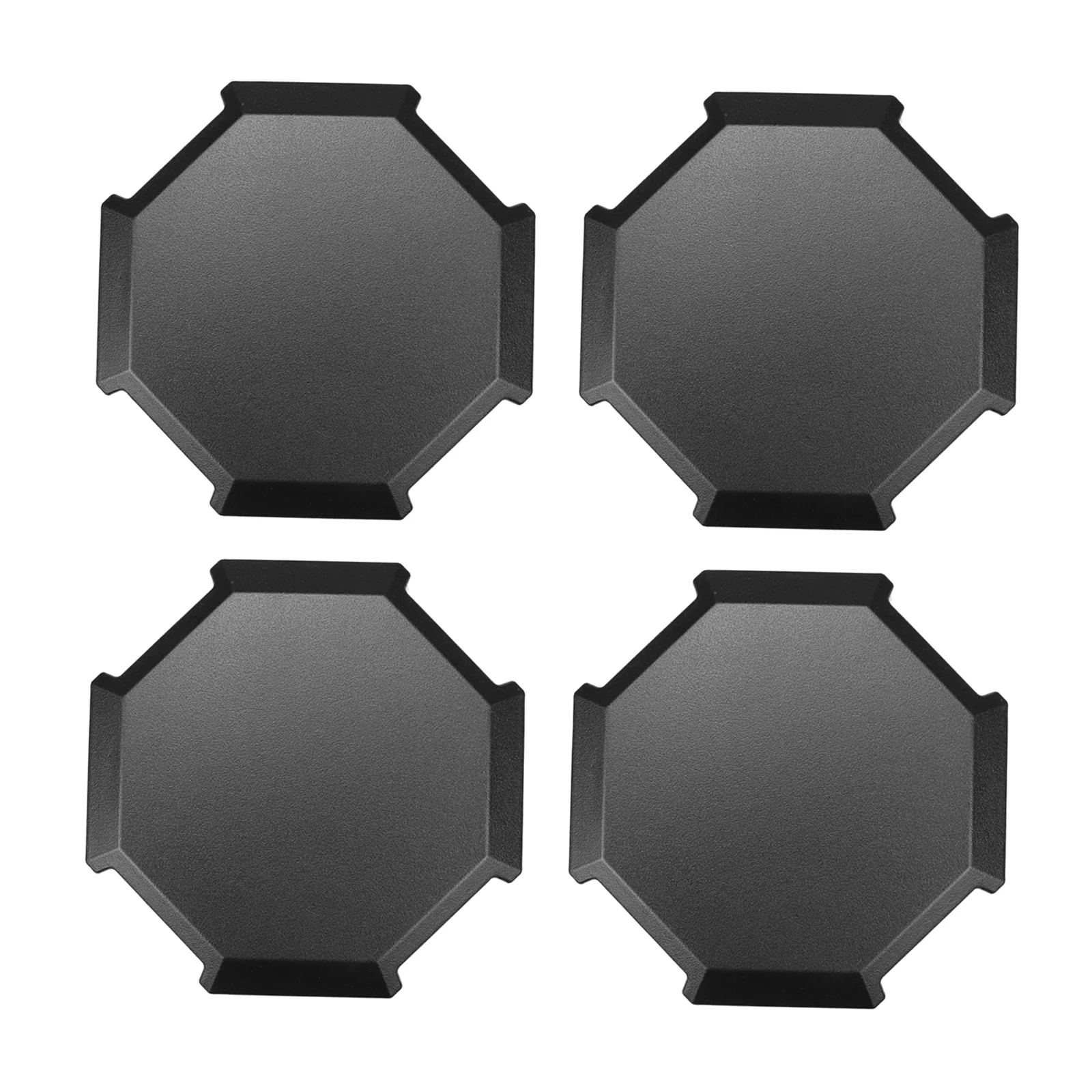

4pcs Black Tire Wheel Center Hub Cover Lid Dustproof Polaris RZR