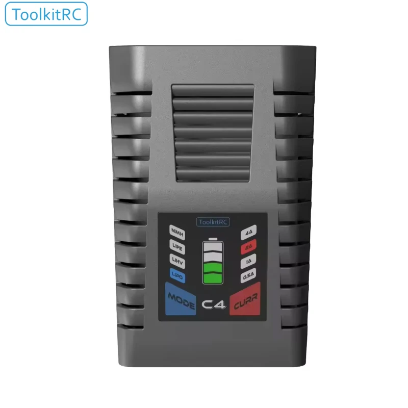 ToolkitRC C4 50 واط شاحن متوازن بسيط يبو LiHv الحياة 2-4S NiMh 5-8S بطاريات نموذج سباق حرة الطائرة بدون طيار