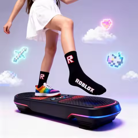 Hot Game ROBLOX Breathable Cartoon Print Stockings Winter Sports Cotton Stockings Leisure Knitted Fashion Birthday Gift