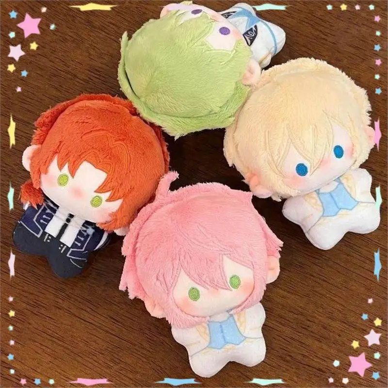 

10cm Ensemble Stars‌ Plush Doll Sakuma Rei Tsukunagari Reo Kawaii Cotton Doll Keychain Decoration Accessories Girl Holiday Gift