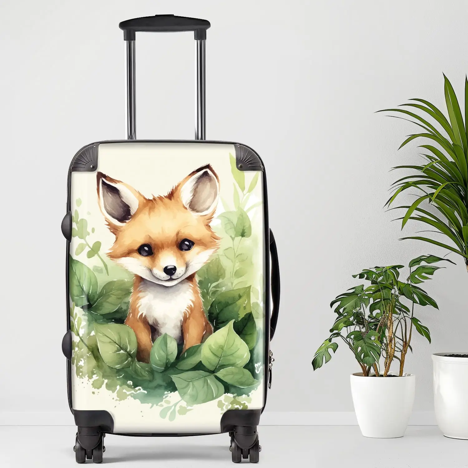 

Fox Luggage, 20/24/28 Inch Luggage, Carry-On, Custom Luggage, Luggage Set, Suitcase, Travel, Vacation, Cabin Suitcase, Custom Su