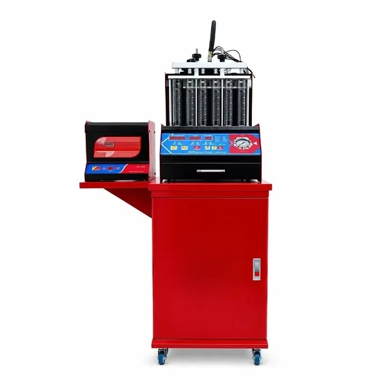 Karjoys KJ-GD6E 220V 6-Cylinder GDI Ultrasonic Fuel Injector Cleaner Tester 250W Digital Display Automotive Diagnostic