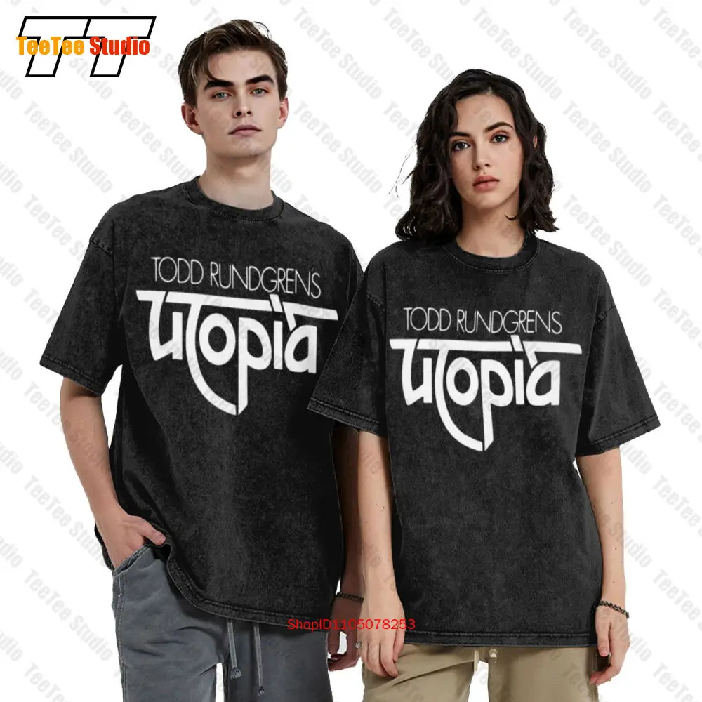 Todd Rundgren Utopia Rock N Roll Music Band Vintage Oversized T-Shirt 6ZRD