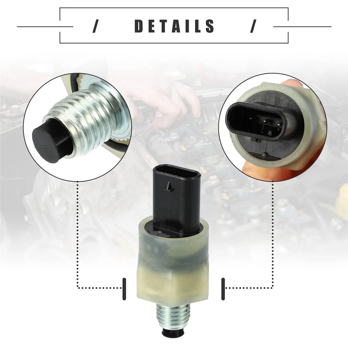 

#388V Engine Oil Pressure Sensor for BMW X4 2015-2018 F31 F31 12618613333 (plastic+metal)