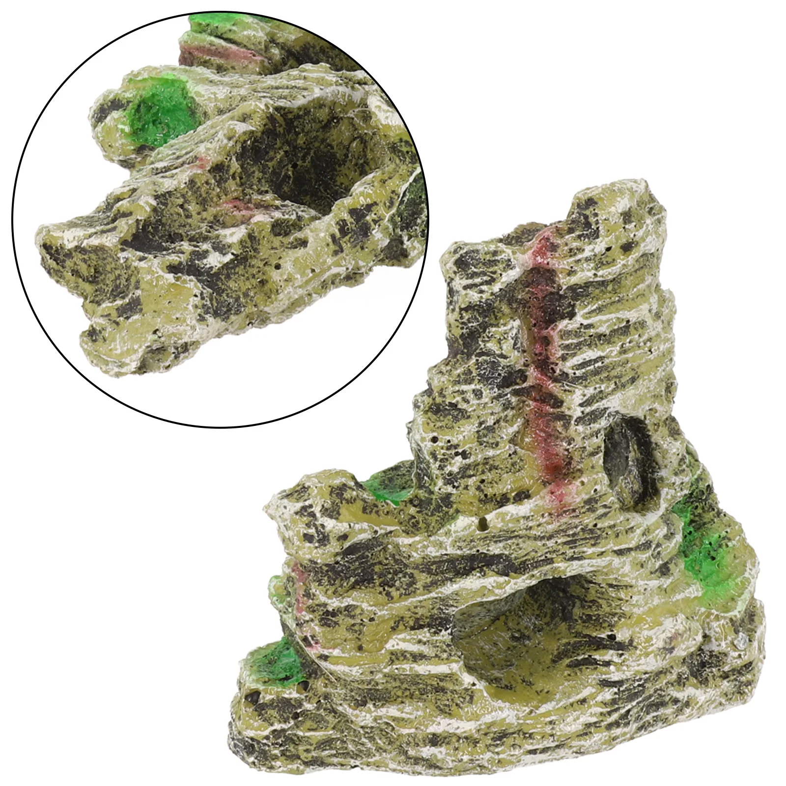 For Fish Tank Aquarium Decoration Aquarium Rock Cave Aquarium Decoration Harmful Substances Free High Quality Resin