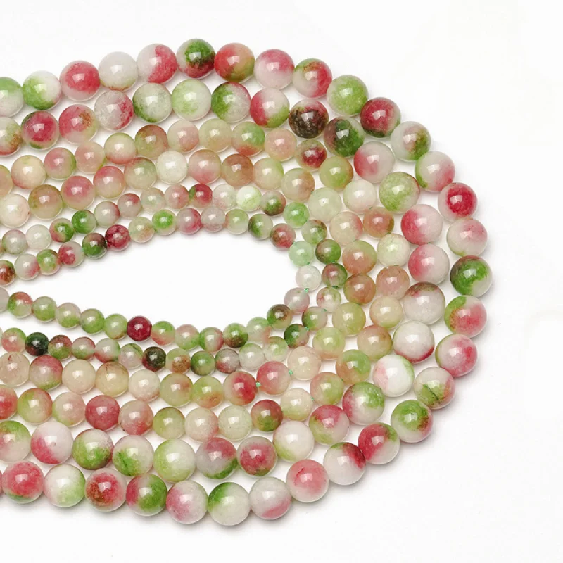 

Natural Optimized Apple Green Stone Beads Loose Spacer Beads for Jewelry Making Diy Bracelet Handmade Accessories 6 8 10mm