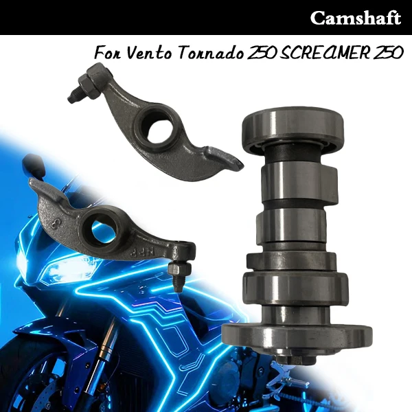 Accesorios de motor de motocicleta impecable, conjunto de brazo basculante de árbol de levas, eje de leva apto para Vento Tornado 250 SCREAMER 250, nuevo