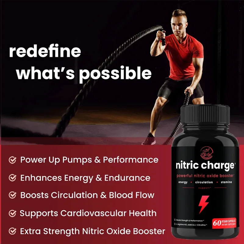 L-arginine, malate citrulline,AAKG, pine bark, grape seed extract,super nitric oxide booster for strength,energy, and blood flow