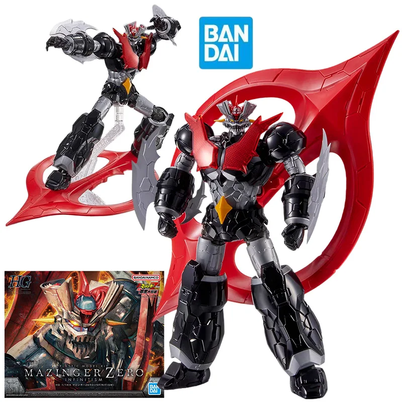 

BANDAI HG 1/144 Mazinger Zero INFINITY Ver. Action Figures Mazinger Z Anime Model Kit Toys for Boys Original Box Collection