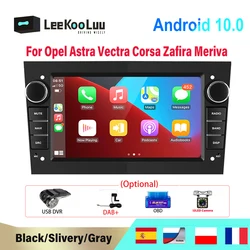 LeeKooLuu Autoradio 2 din Android 10.0 Multimedia Player Car Radio GPS For Opel Astra J H Vauxhall Vectra Antara Zafira b Corsa