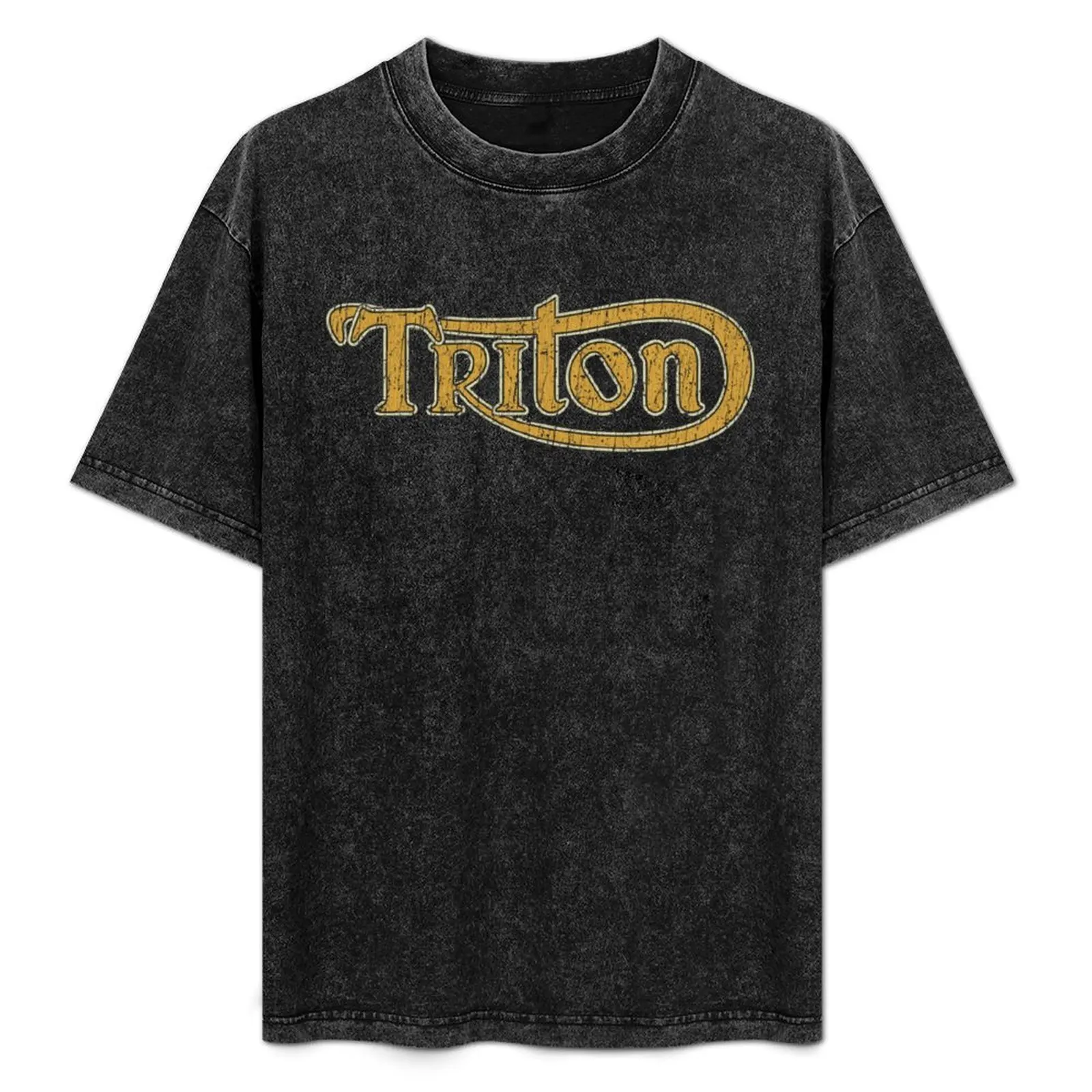 

Triton Motorcycles 1959 T-Shirt Minimalist Plain Crew Neck T-Shirt